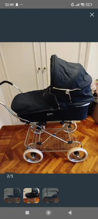 Carrito de bebé Arrue clásico