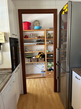 Frigorífico plateado