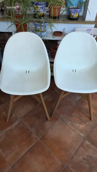 Sillas Fambyn blancas (Set de 2)