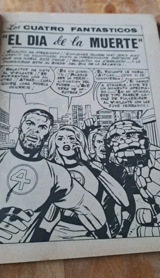 Cómic Los 4 Fantásticos