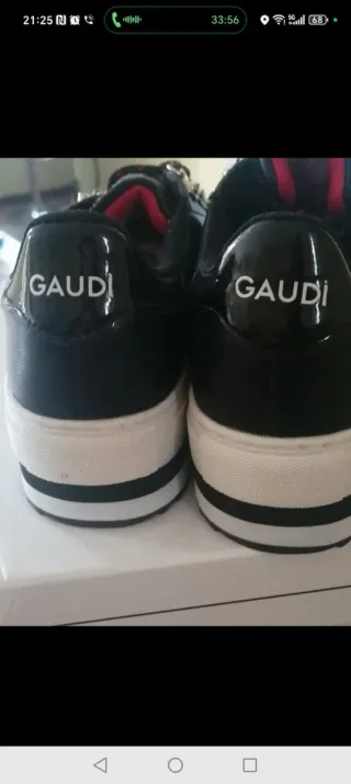 Sneakers donna Gaudi nere multicolore