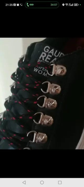 Sneakers donna Gaudi nere multicolore