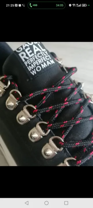 Sneakers donna Gaudi nere multicolore