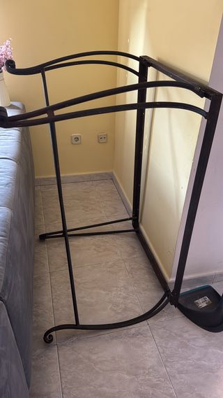 Estructura mesa hierro forjado