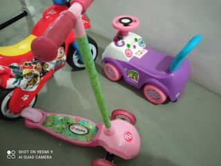 Patinete infantil rosa