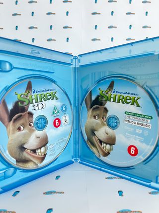 Shrek 3D Blu-Ray + DVD