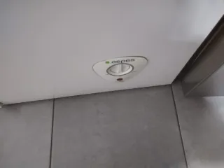 Arcón congelador, aspes