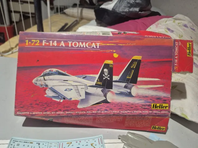 Maqueta Heller 1/72 F-14 A Tomcat