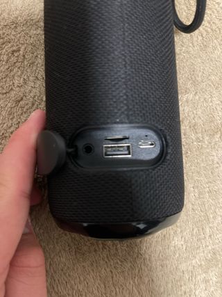 Altavoz Portátil Negro