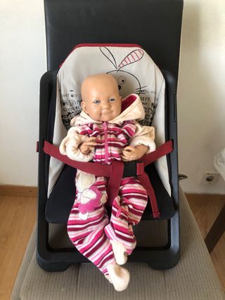 Trona Jane portátil par transportar como  mochila