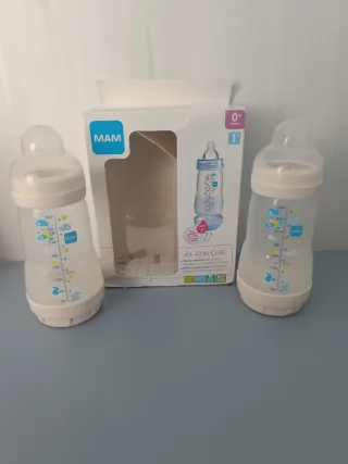 2 Biberones MAM Anti-Colic 260ml