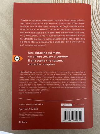 8 libri Nicholas Sparks – romanzi romantici