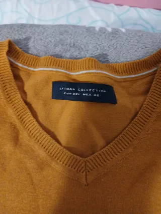 Jersey Zara Amarillo Talla M