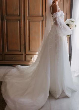 Vestido de Novia Blanco Espectacular