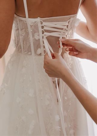 Vestido de Novia Blanco Espectacular