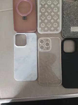 Lote 7 Fundas iPhone Variadas