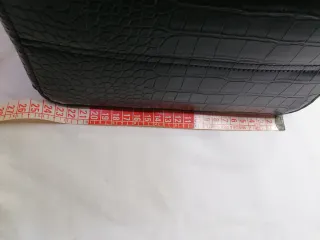 Zaino Carpisa nero effetto coccodrillo