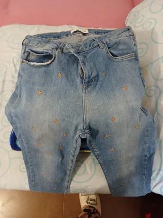 Vaqueros mujer con estrellas