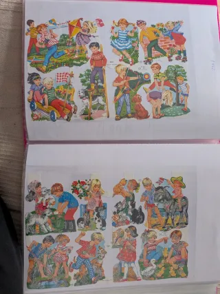 Álbum 53 Láminas Cromos Troquelados