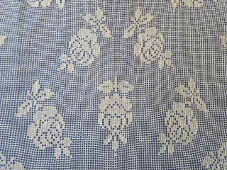 Colcha ganchillo algodón hecha a mano