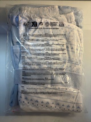 Pijama women'secret azul talla S