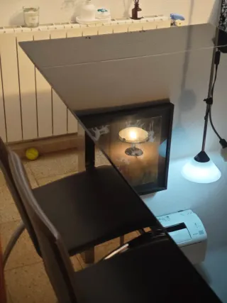 Mesa comedor de diseño Cristal + juego de 6 sillas