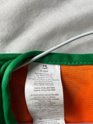 Disfraz Calabaza Bebé Talla 0-3 Meses