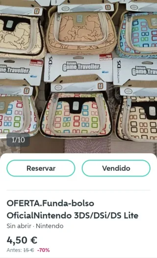 NUEVO. Fundas y Llaveros Nintendo DS