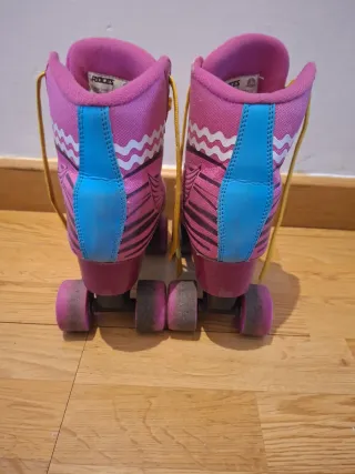 Patines Soy Luna Talla 36/37 Rosa/Amarillo