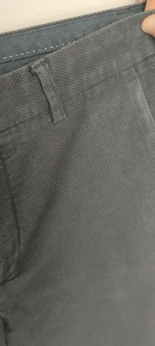Pantalón de vestir azul oscuro hombre