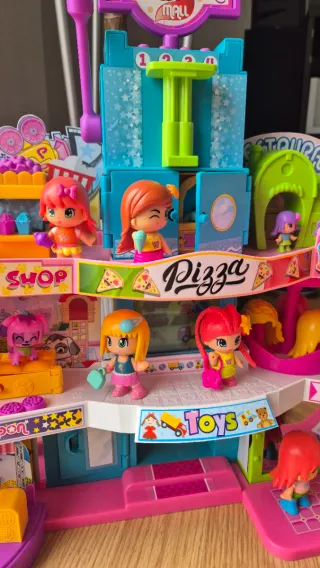 Centro Comercial Pinypon con Accesorios