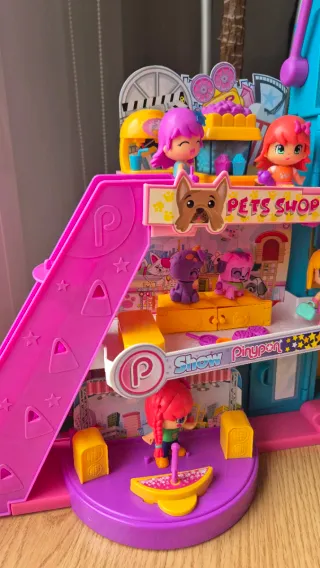 Centro Comercial Pinypon con Accesorios