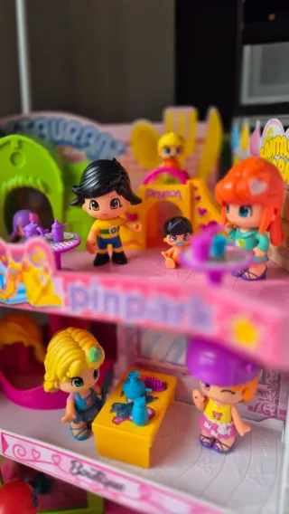 Centro Comercial Pinypon con Accesorios