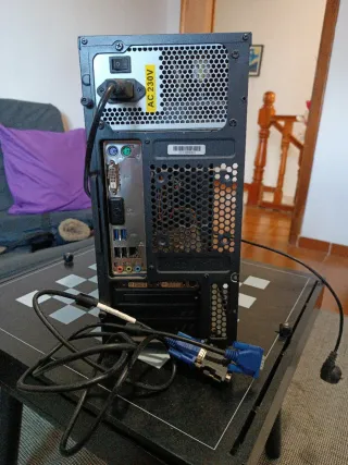 PC ASUS Negro con Lector Blu-ray