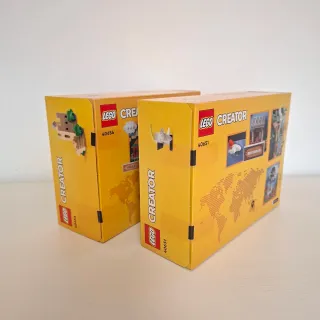 LEGO Creator 40651 e 40654 Sigillati