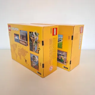 LEGO Creator 40651 e 40654 Sigillati