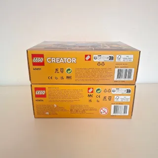LEGO Creator 40651 e 40654 Sigillati