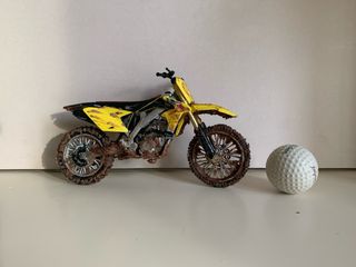 Maqueta de moto Motocross Personalizada