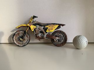 Maqueta de moto Motocross Personalizada