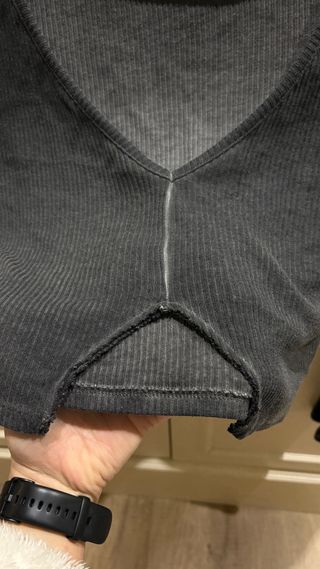 crop top de manga larga Bershka