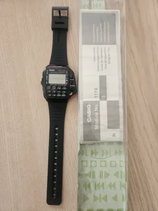 Reloj Casio CMD-40 con caja e instrucciones