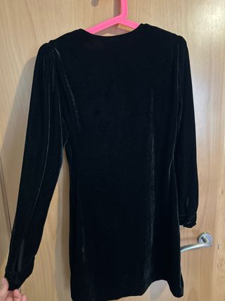 Vestido Zara Negro Fiesta