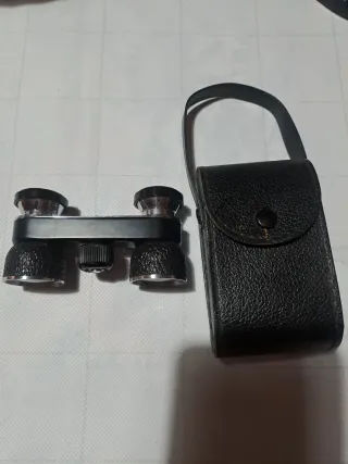 Binocolo teatro vintage con custodia