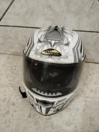 Casco Nitro Racing 1 Platino