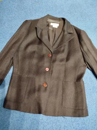 Chaqueta Zara Forrada Marrón