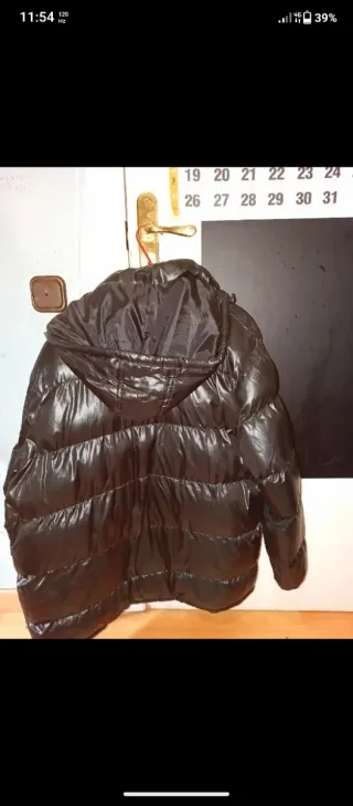 Abrigo FC Barcelona Negro