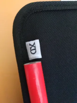 Custodia per agenda con cartellino.