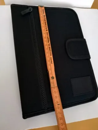 Custodia per agenda con cartellino.