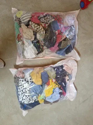 Lote Ropa Bebé 1-3 Años. 2 bolsas niño y niña