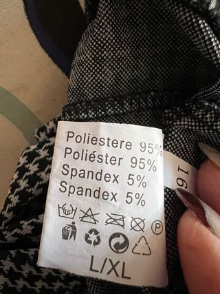 Pantalón elástico estampado